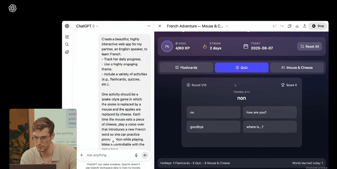奥特曼发布GPT-5！人人免费用博士级智能，基准图错误遭全网吐槽