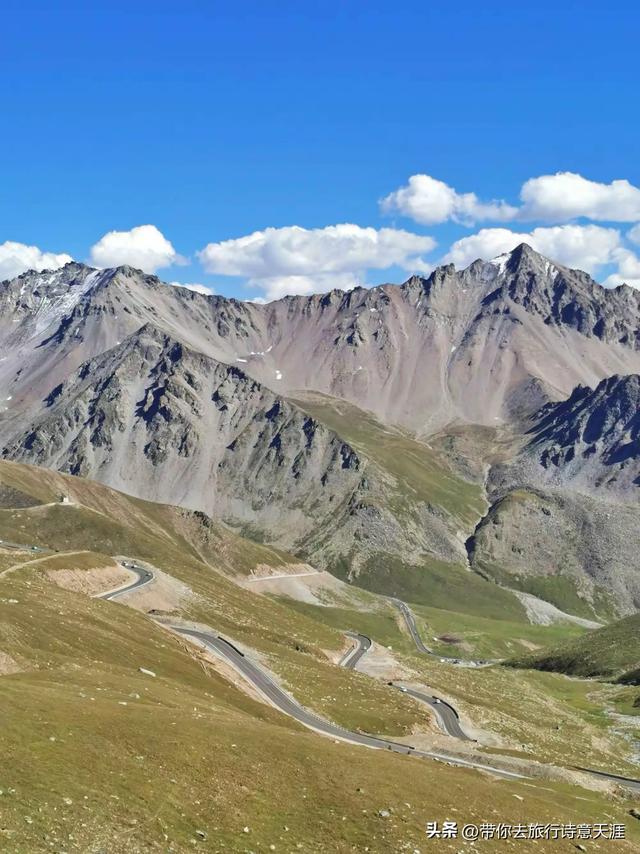 翻越独库公路天山，感受一日游四季、十里不同天