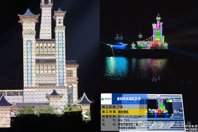 建业显示助力湖北襄阳华侨城奇梦光影秀，邀您共度美好假期