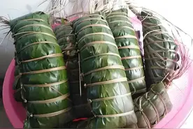 我广西的，在广东发现两广的粽子区别这么大，我喜欢广西的灰水粽图片