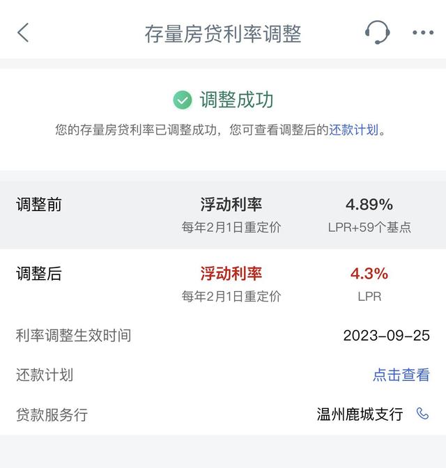 不需申请！首套房贷利率今起自动下调，温州部分购房者月供已调整
