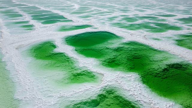 青海旅游-海西州-茫崖翡翠湖