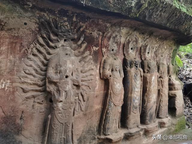唐风满满的安岳千佛寨摩岩造像，竟然还是免费的