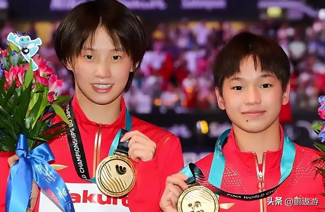 全运会夺金仅1个月，陈芋汐再破天花板，全红婵的话终于有人信了