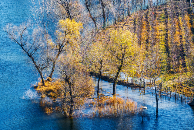 燕谷犹在，秋意正浓：李白诗里的舞彩浅山什么样？