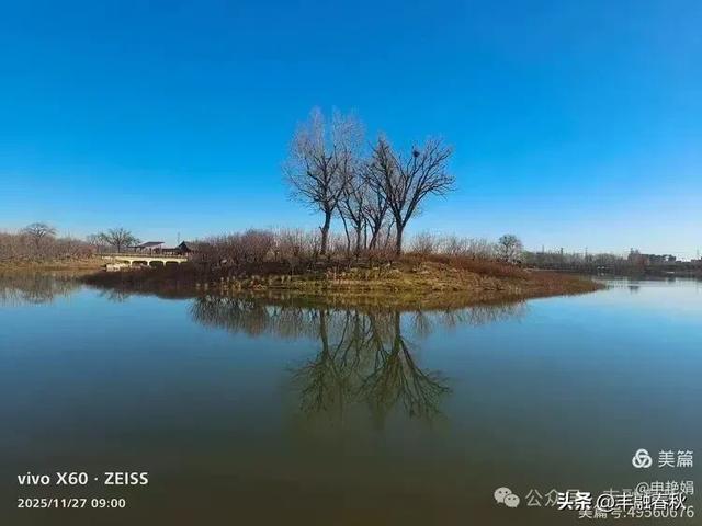 初冬北京玉河湿地公园游记|申艳娟