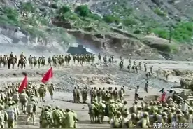 迎接解放军华北兵团（18、19兵团）入陕-陕西与山西相接渭南解放图片