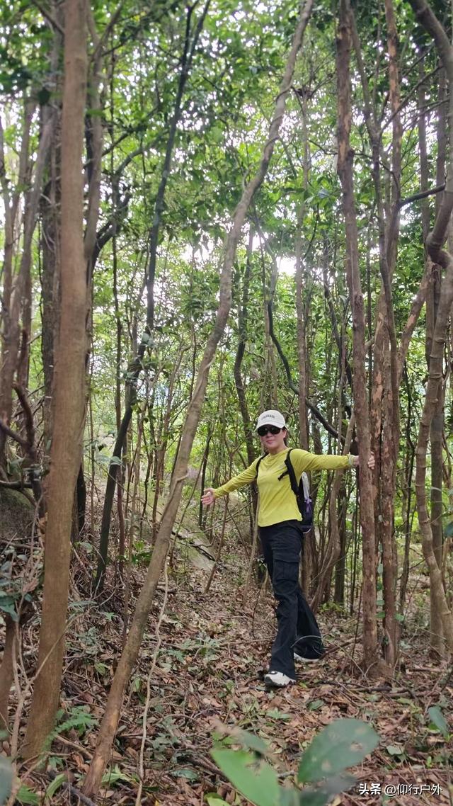 揭西猴面石徒步登山