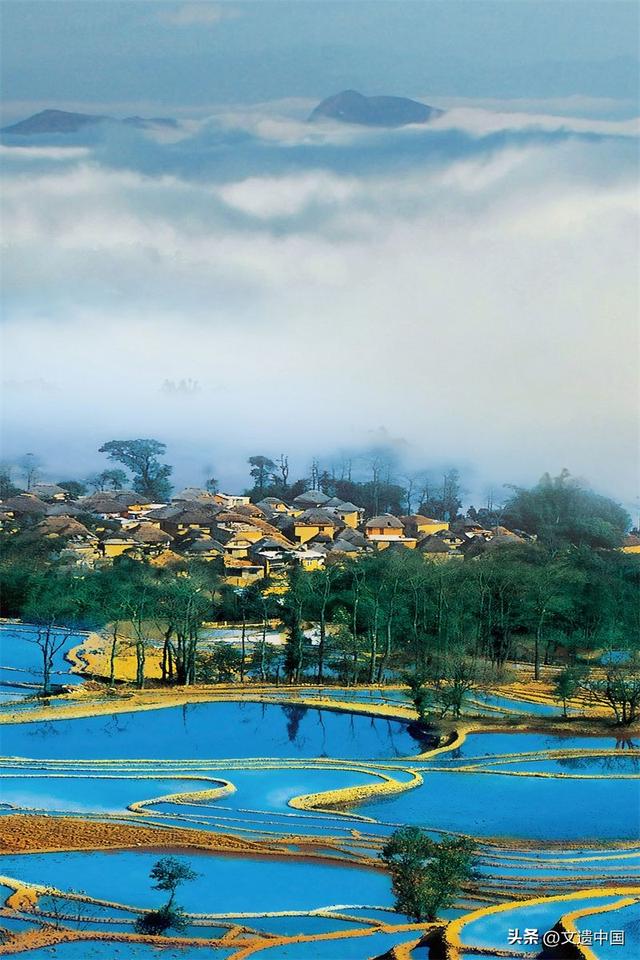 世界文化遗产里的大地艺术：全球三大绝美梯田，云山秘境桃花源
