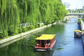 在济南，看碧水清波绕城流图片