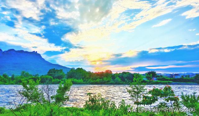 江油北河堤——古江油观山望水的胜地