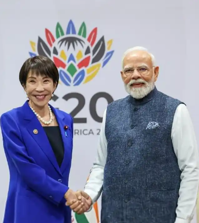 会见印度总理后，高市早苗高调对华喊话：武力介入台海立场未变