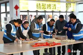 未来之城的烟火气：雄安我在岗，新春不打烊图片