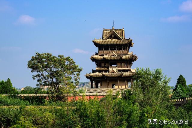万荣后土庙藏秘，秋风楼嵌千年碑，汉武帝辞赋留痕