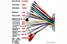 电动车控制器的接线图解 清晰明白的了解其线路分布图图片