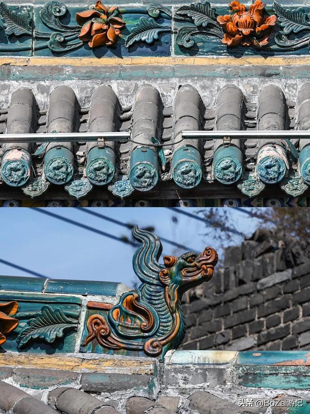 介休乡村封神，500年琉璃镇河楼，小巧却藏大招