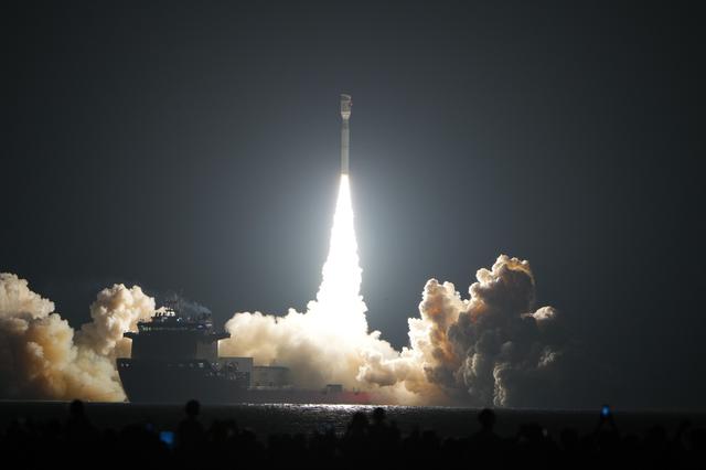 捷龙三号遥六运载火箭发射成功—— 海阳已成功保障超百颗卫星送入太空