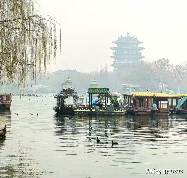 新华社原军事记者陶俊峰泉城美拍：《冬雾中的大明湖》