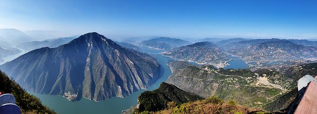 2024深秋四川行17 三峡之巅景区：登三峡之巅，揽夔门雄姿​