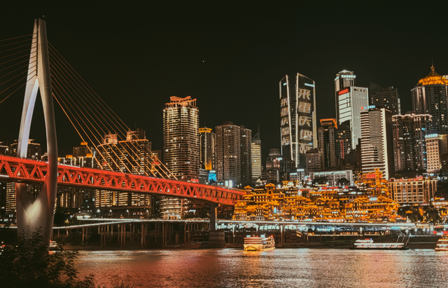 一组图解锁藏在江北嘴CBD的秋冬浪漫→