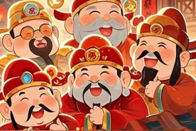 五路财神壁纸｜财神来，财神过来把你抱，财源滚滚，财富滚滚！图片