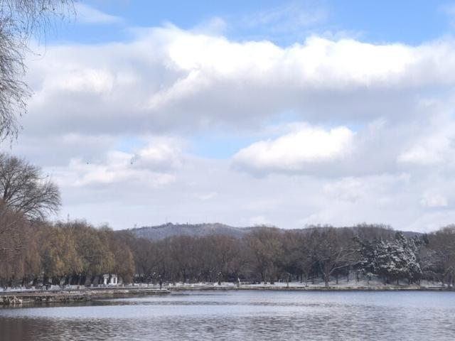 雪后二一九公园藏着治愈系美景