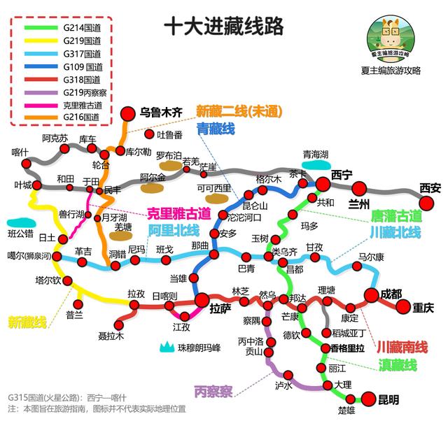 全国自驾线路图全集：自费20000元做的地图，覆盖中国最美省份！
