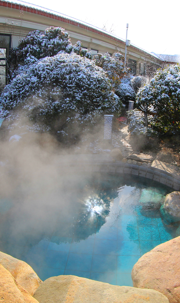 天冷了，到山东这里“泡”着