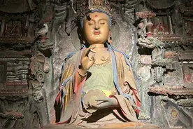 水陆庵，秦岭最值得一去的寺院：壁塑3700尊，尊尊活灵活现图片