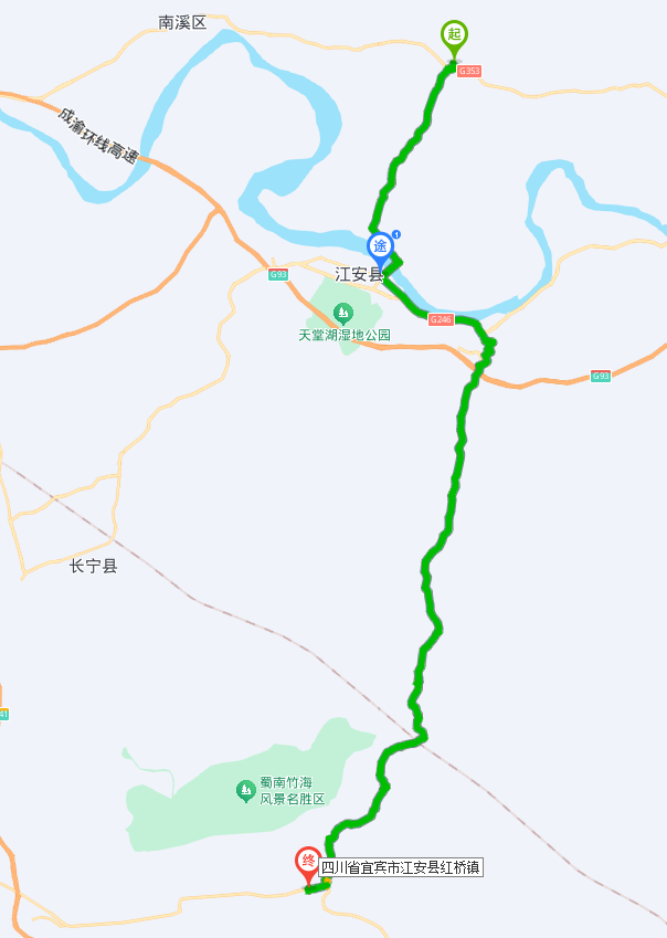 【川南F4】宜宾江安的第一条公路：水清-江安-红桥公路