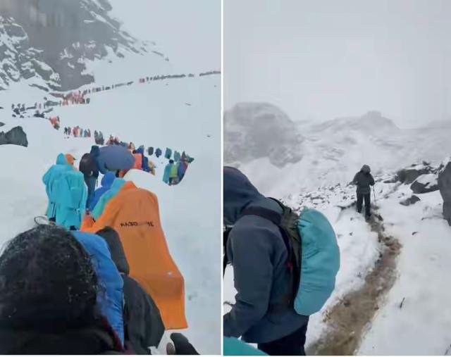 珠峰暴雪围困！向导血肉之躯开生路，百人奇迹生还，拒收天价酬金