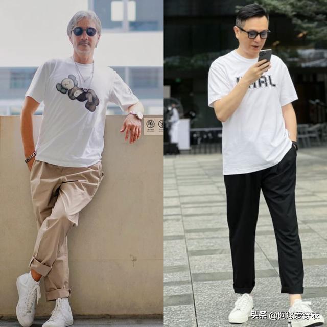 中年男人究竟该不该“上衣塞裤腰”，看完这3组对比你就有答案了