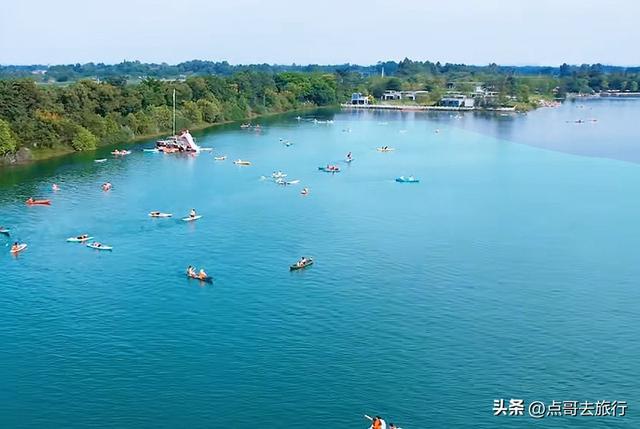 成都超级冷门公园，成都西湖，不要门票，仙境美如泸沽湖！