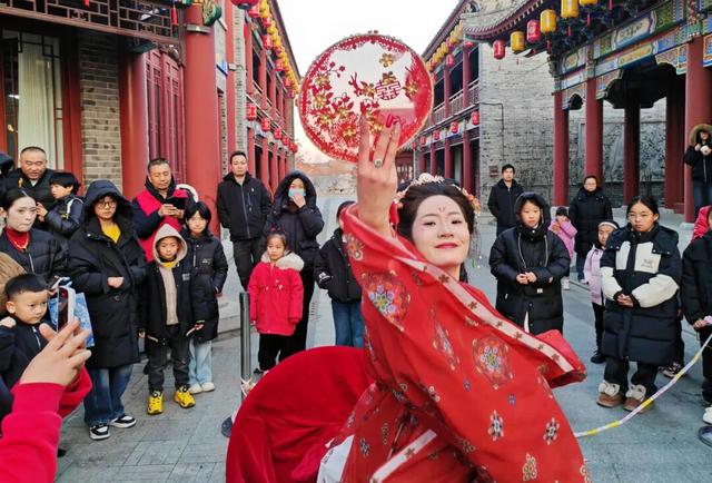 无棣古城NPC招募中，穿汉服、扮角色，沉浸式解锁古城年俗！