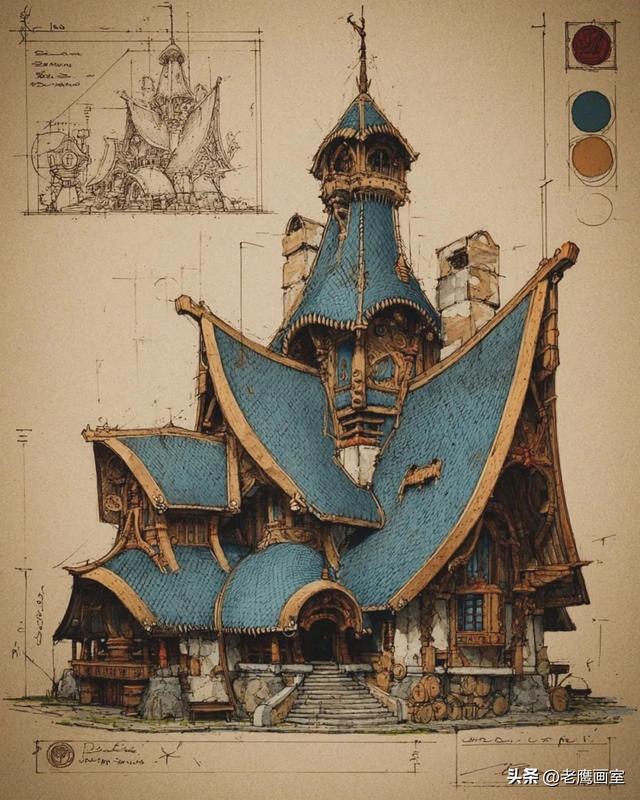 设计师用AI画了一套建筑草图，数十万网友高喊：快点造出来