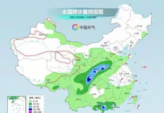台风已登陆，大雨暴雨特大暴雨中心已锁定！今晚-22日全国天气