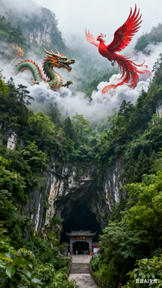 无双道龙赵小荣游记《 一笔祥龙行天下 》（一二六）武陵山大裂谷