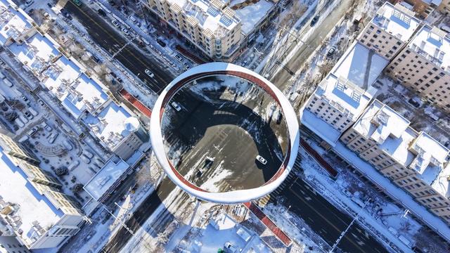 雪染古浪 一城素韵