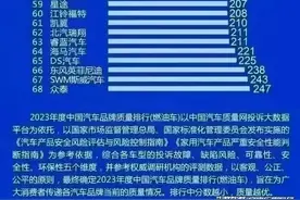 2024年315晚会曝光的汽车质量排名，看下有你家爱车上榜了吗？图片