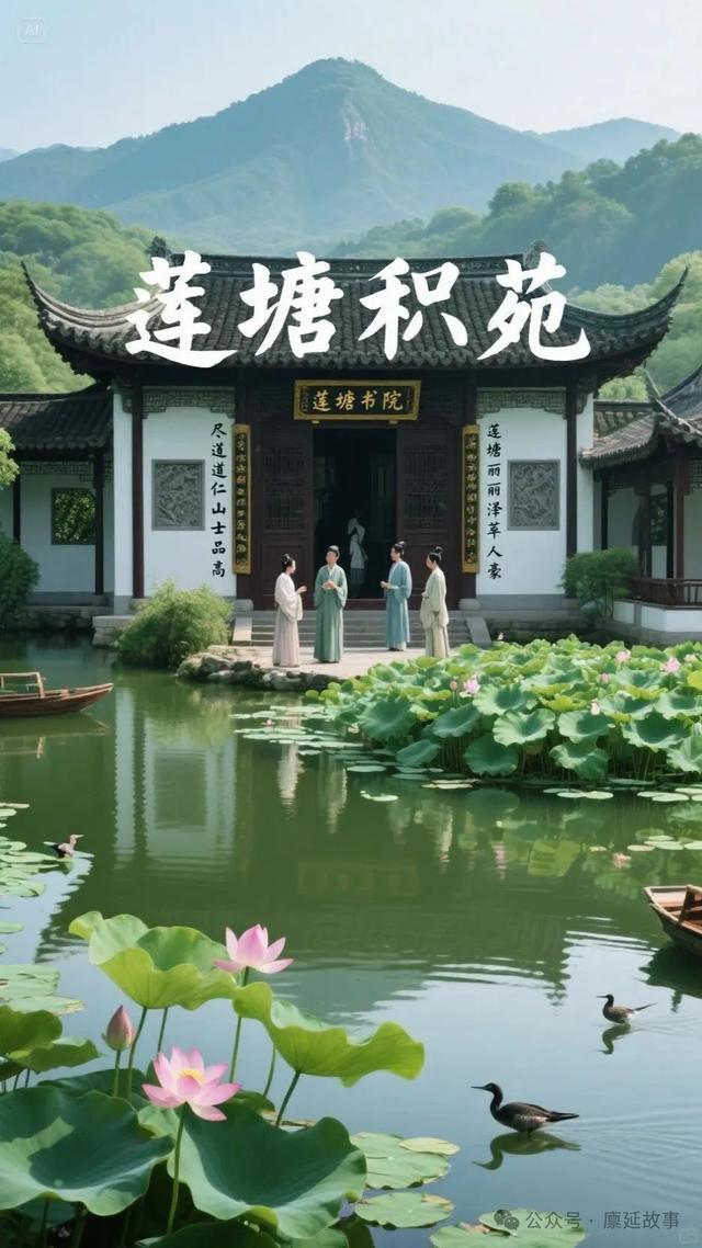 明代延津十六景之AI复原图