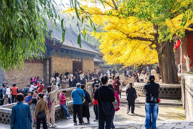 高清大图带你领略晋祠的秋