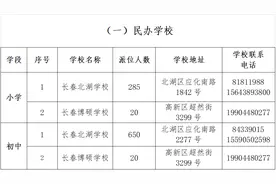 2024年长春新区义务教育学校招生电脑派位信息发布图片