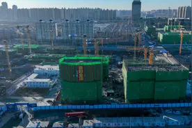 开年加速跑！太平河片区建设再提速——87号地块首栋住宅楼于1月6日实现主体封顶图片