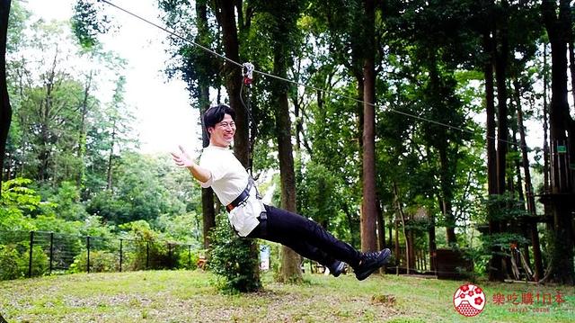 日本亲子游推荐「FOREST ADVENTURE」：享受森林冒险的刺激