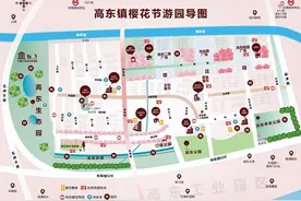 周末来高东镇赏樱，这五条游玩路线请收好！全景式攻略来了→图片