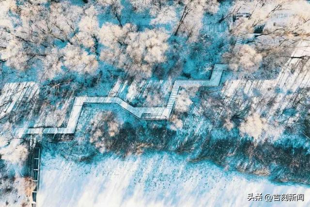 吉镜头｜雪覆红砖 水墨冬韵