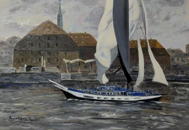 “心境四季——王忻、杨学光、刘桢、王军香油画作品展”开幕