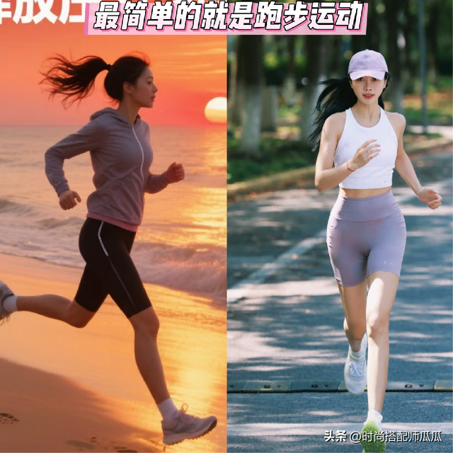 “运动”和“不运动”的中年女人，看这3组对比就知道：差别真大