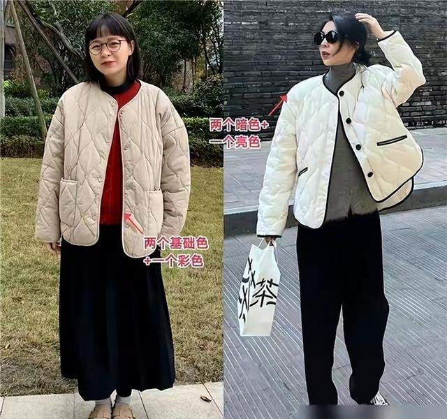 降温才发现：今年不兴大衣、羽绒服了！满街都在穿