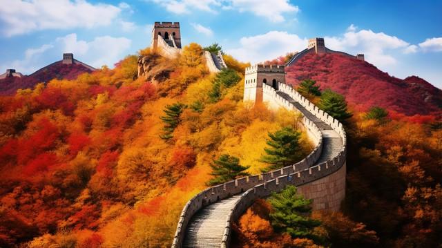 长城之秋，在这里燃成烈焰！这5处红叶秘境，藏着最壮丽的北国